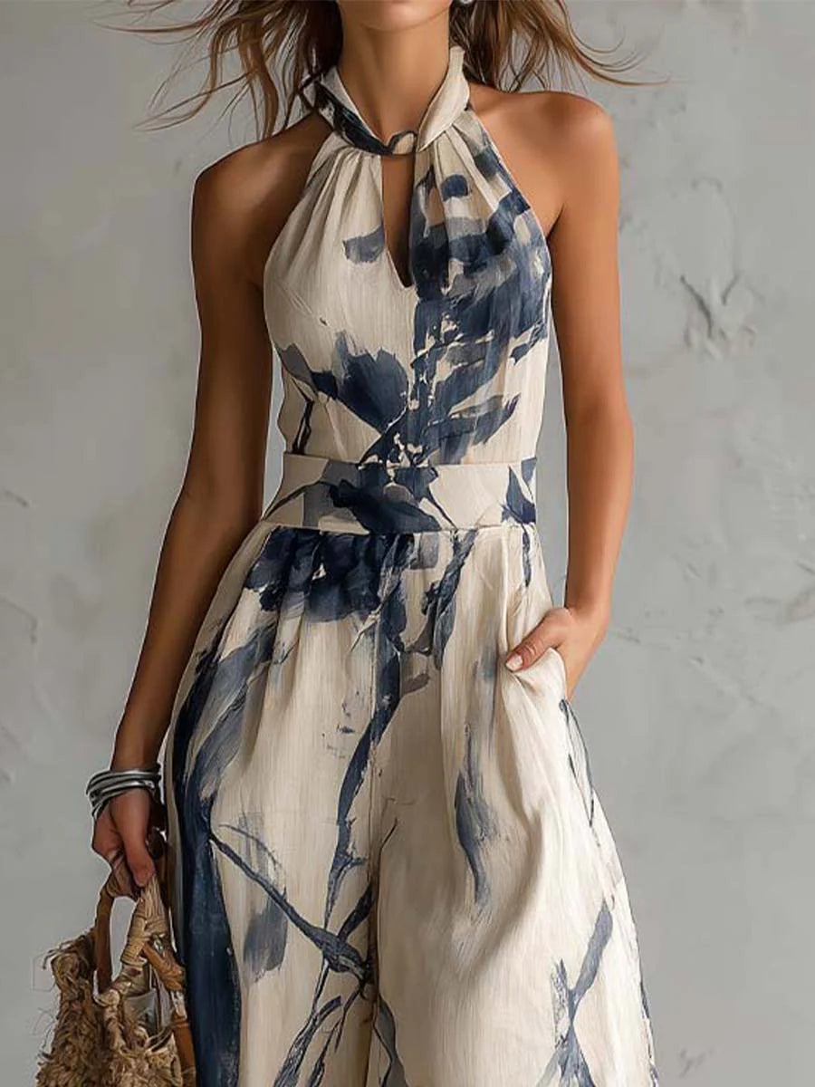 Conjunto Mila — Halter Estampado