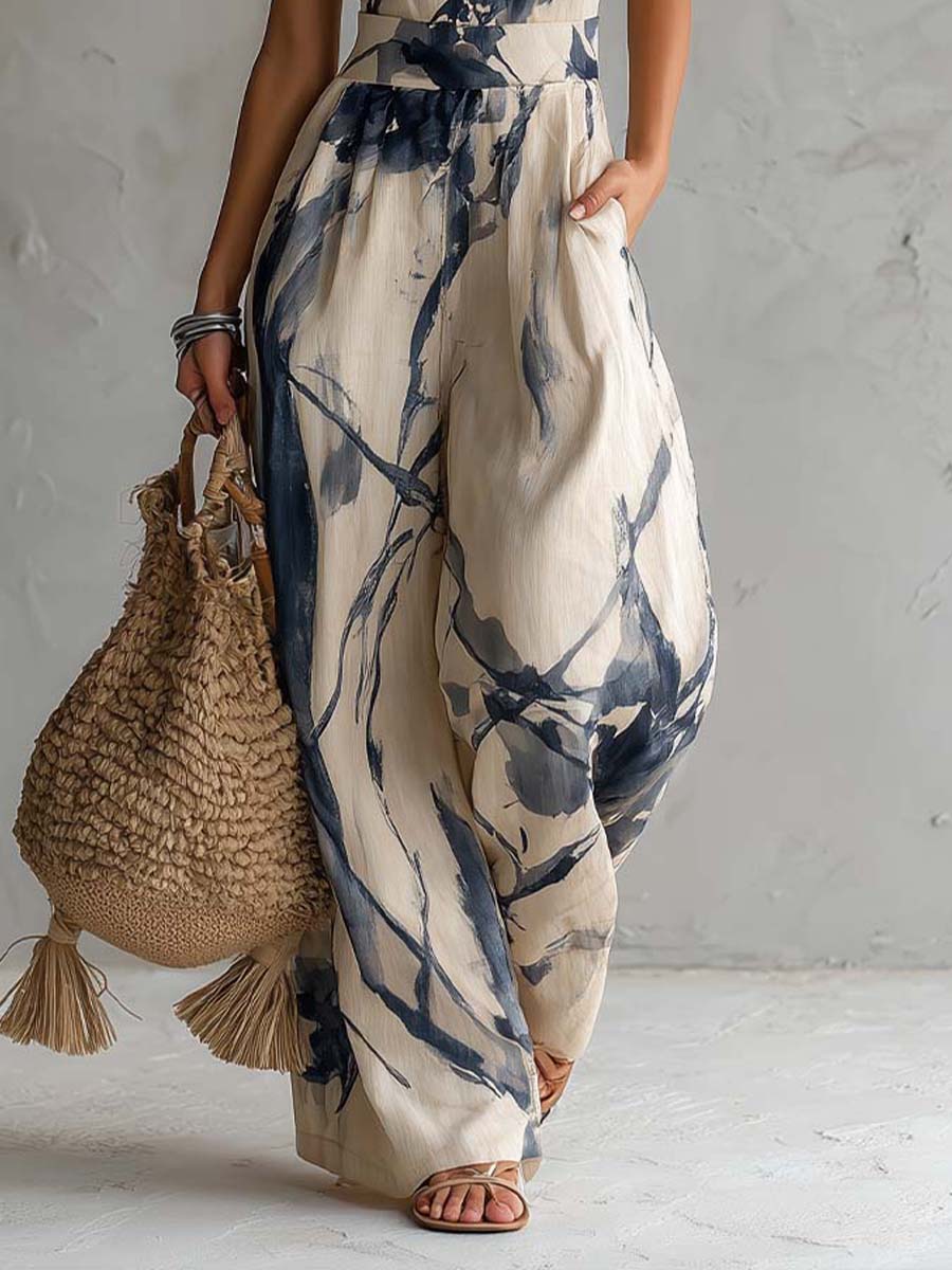 Conjunto Mila — Halter Estampado